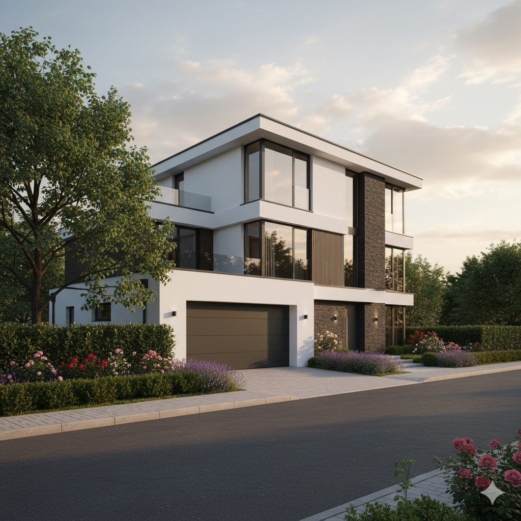 Строителство на модерна къща във Варна