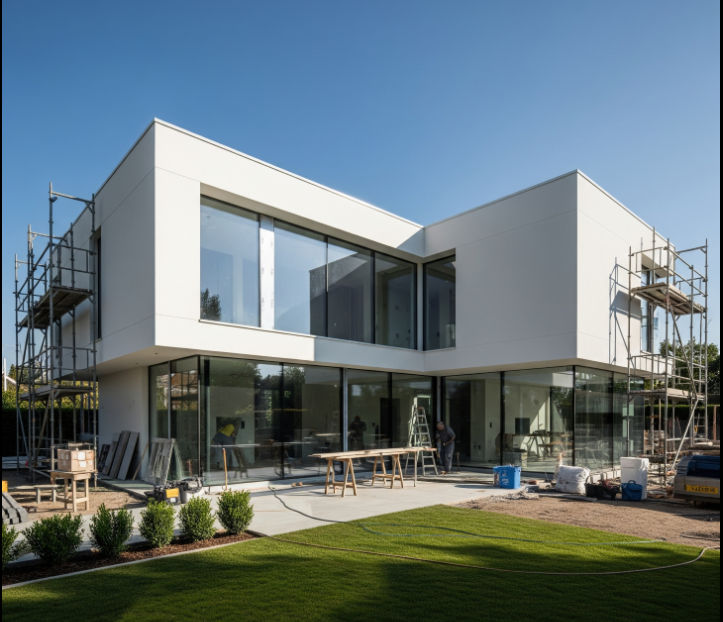 Модерна жилищна сграда - строителна фирма Варна груб строеж