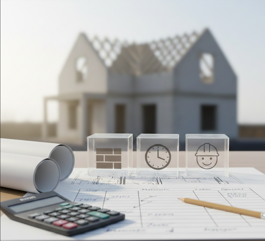 Ефективно планиране на бюджет за груб строеж